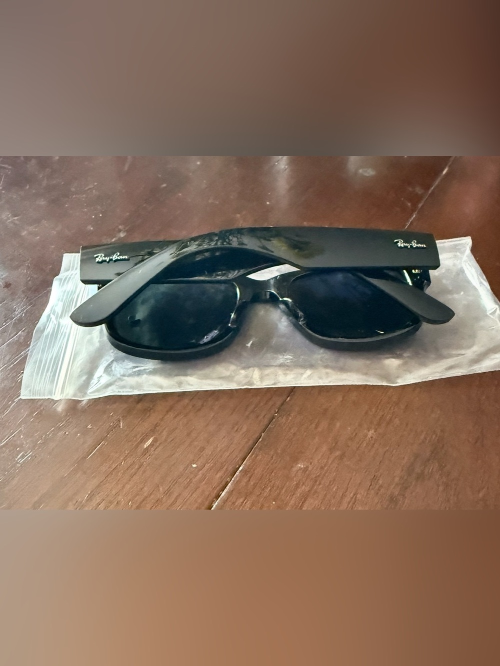 Ray-Ban Black Foldable Clip Sunglasses